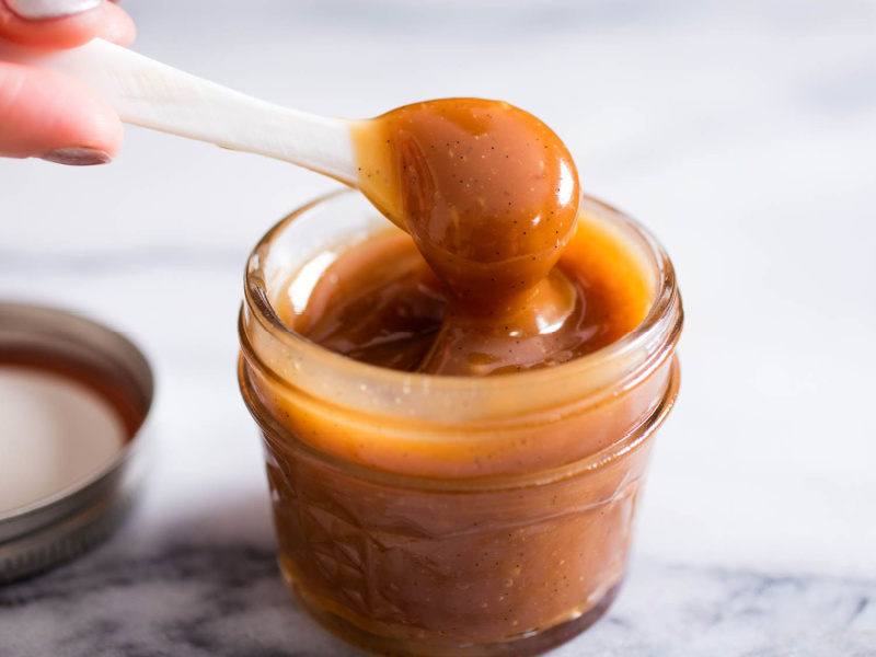 Salsa de caramelo o toffe