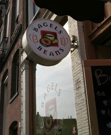 Bagels and Beans Sin gluten Amsterdam