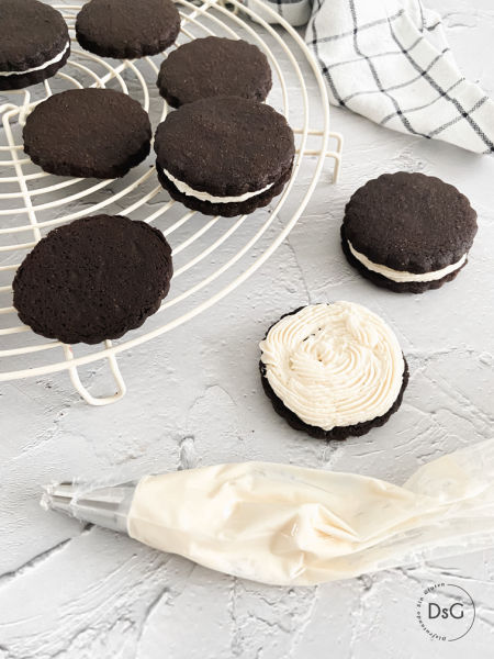 Galletas oreo sin gluten caseras