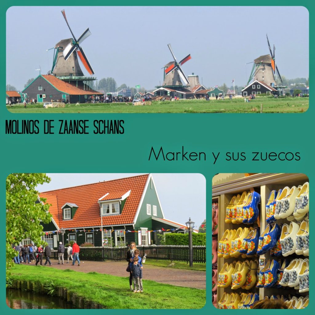 Molinos de Zaanse Schans en Holanda