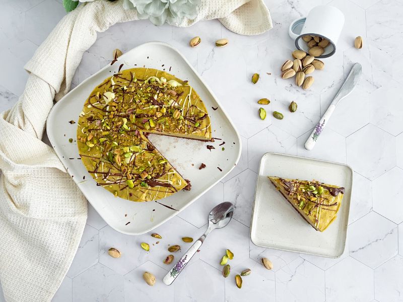 Mousse de pistachos