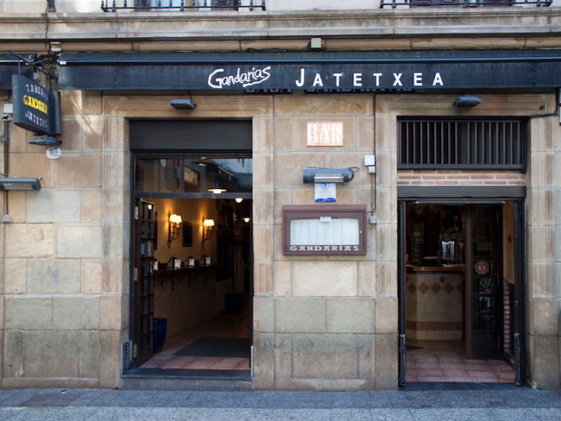 Restaurante Gandarias de San Sebastián sin gluten