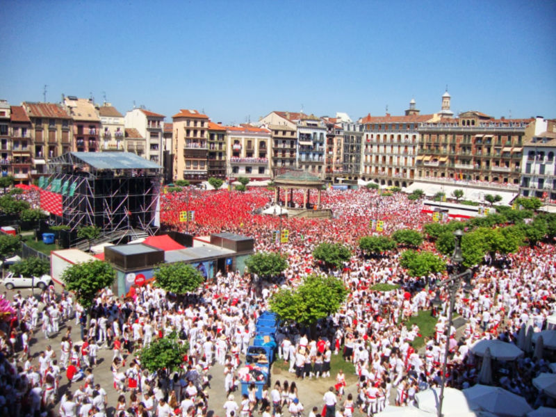 Sobrevivir a los sanfermines siendo celíaco