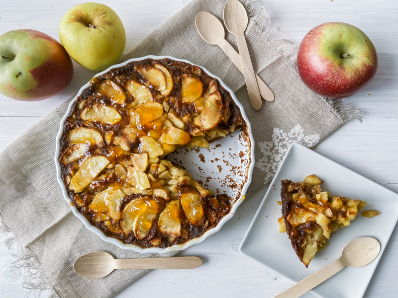 tarta de manzana