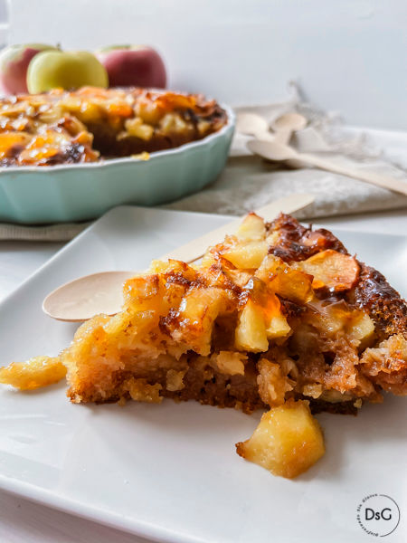 tarta rápida de manzana