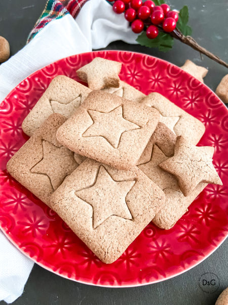 Galletas de turrón sin gluten