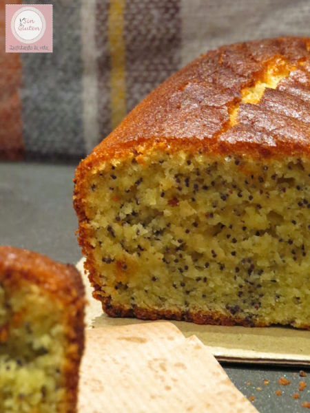 plum cake de naranja sin gluten