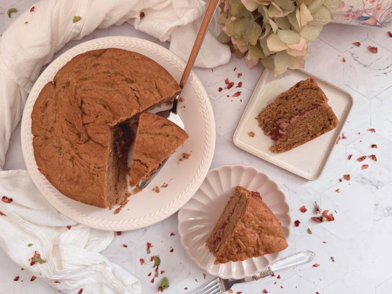 Bizcocho de cardamomo sin gluten