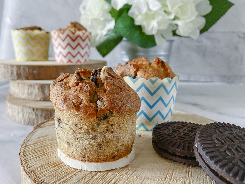 Muffins de oreo