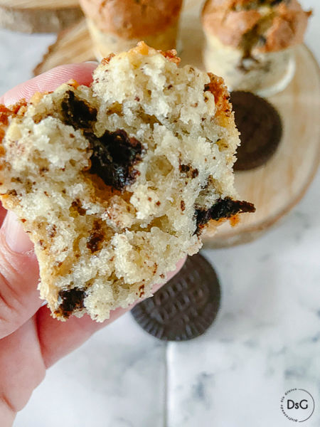 receta de muffins de oreo sin gluten