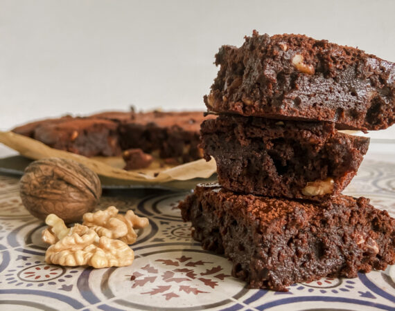 Brownie súper chocolateado