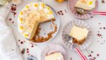 Tarta de queso y mango