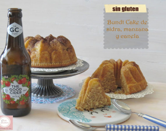 bundt cake de sidra sin gluten