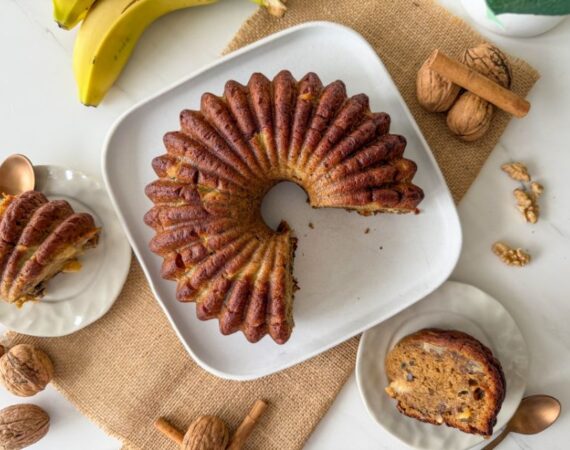 Bizcocho Hummingbird sin gluten