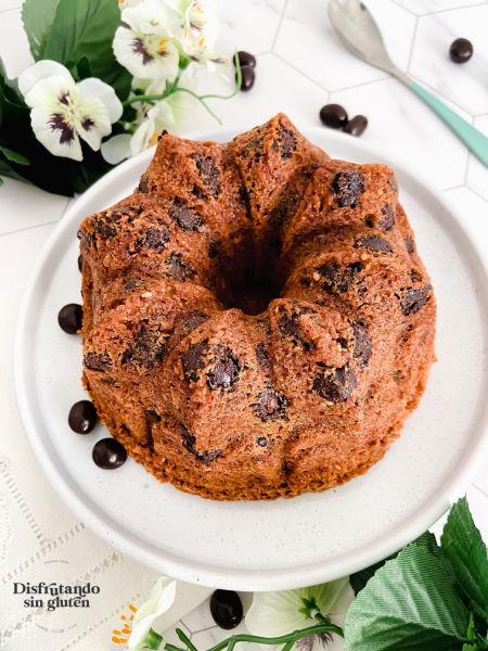 Bundt cake de Tiramisú sin gluten