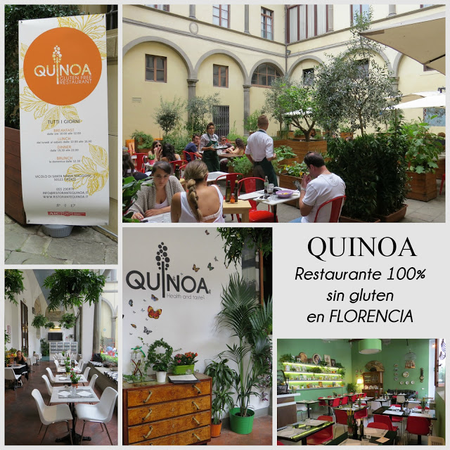 quinoa restaurante Florencia sin gluten
