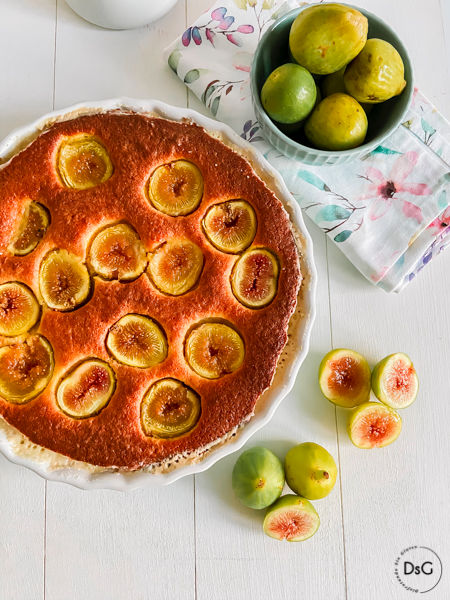 tarta de higos y almendras sin gluten