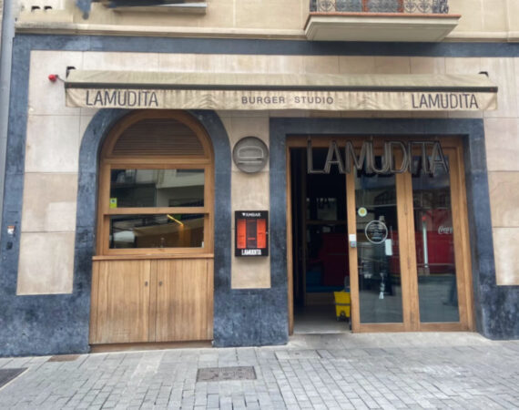 Hamburguesería La Mudita sin gluten Pamplona