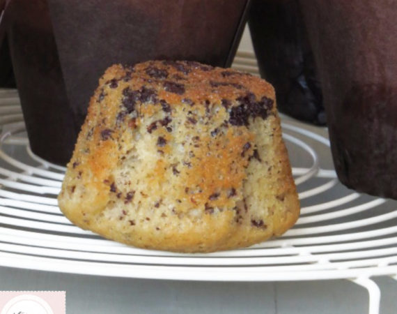 Muffins de chocolate y canela sin gluten