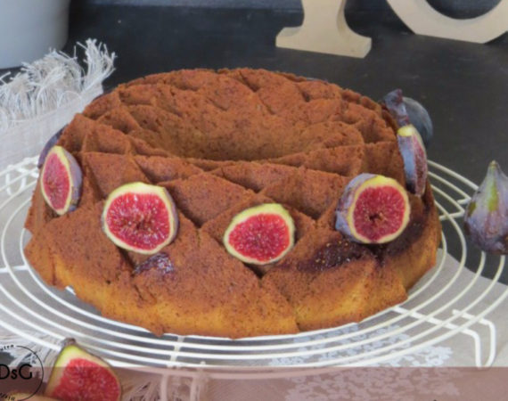 Bundt Cake de higos sin gluten