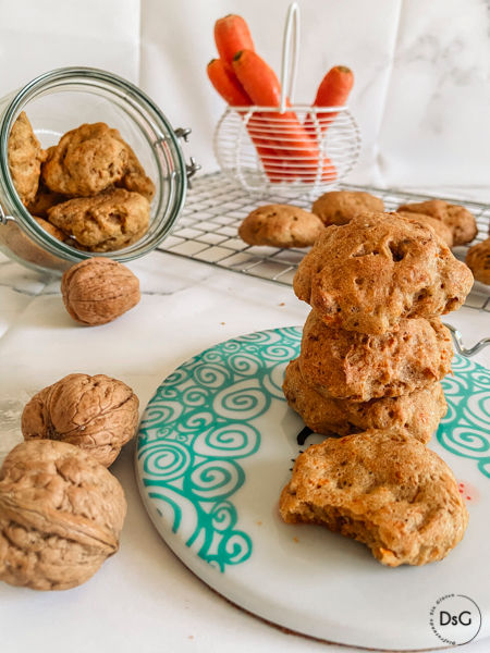 Galletas sin gluten de zanahoria