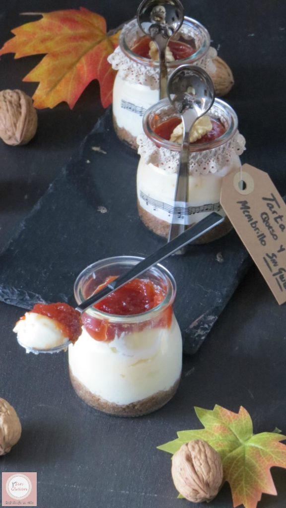 tarta queso sin gluten
