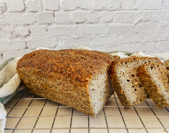 Pan de trigo sarraceno y semillas