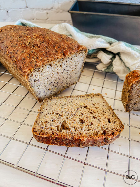 pan de trigo sarraceno y semillas