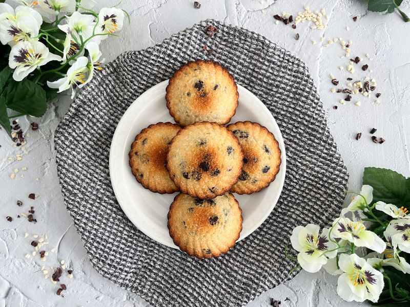 Bizcocho de almendra y chocolate sin gluten