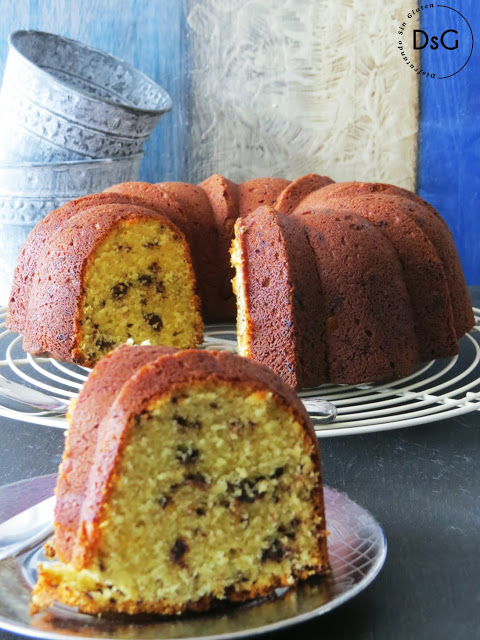 bundt cake de queso ricotta sin gluten