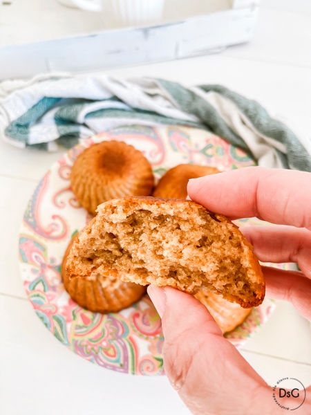 Bizcocho de aquafaba sin gluten