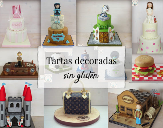 tartas decoradas sin gluten