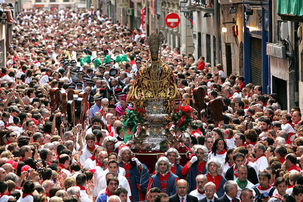 procesión de San Fermín