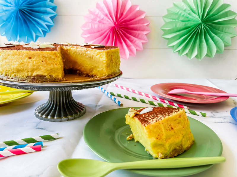 Tarta de mango