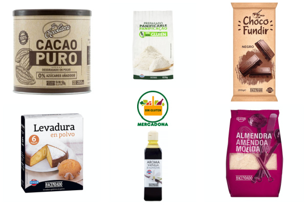 Mejores productos sin gluten de Mercadona para repostería