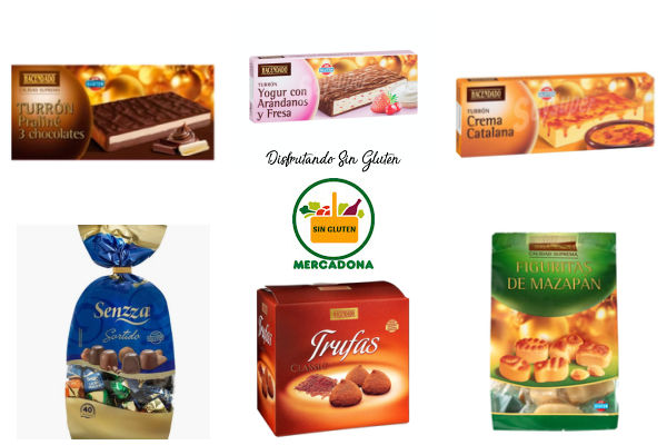 Productos navideños Mercadona sin gluten