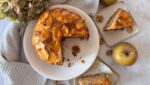 Bizcocho de manzanas y nueces sin gluten y sin lactosa