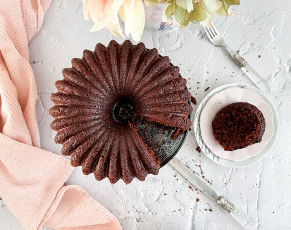 Bizcocho de chocolate sin gluten
