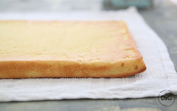 plancha bizcocho genovés sin gluten