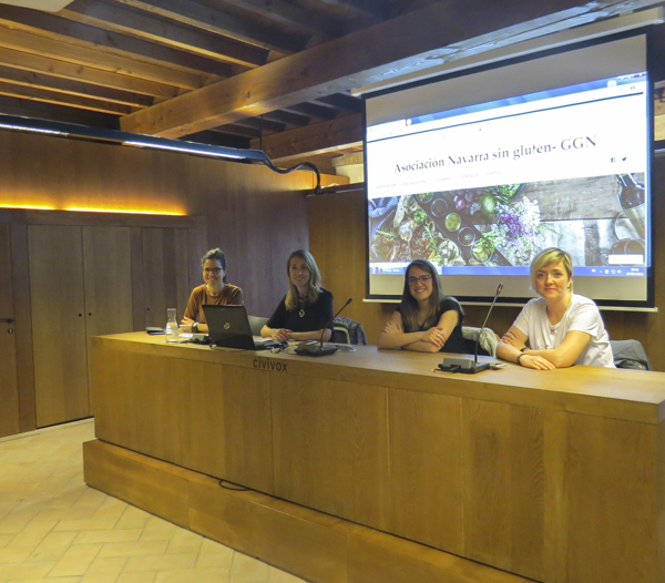 presentación asociación navarra sin gluten