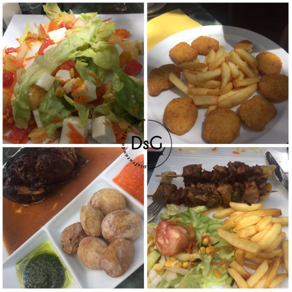 comida en loro parque sin gluten