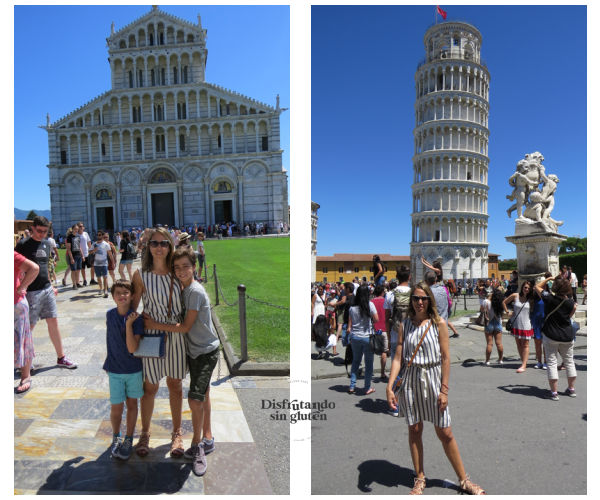 Comer en Pisa sin gluten