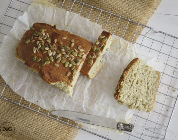 Pan de molde con semillas sin gluten