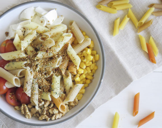 Ensalada de pasta sin gluten