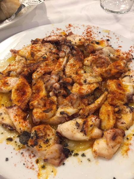 pulpo sin gluten