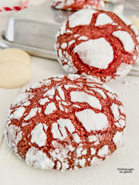 Cookies red velvet sin gluten