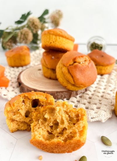 Muffins de calabaza sin gluten