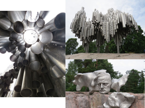 monumento Sibelius en Helsinki