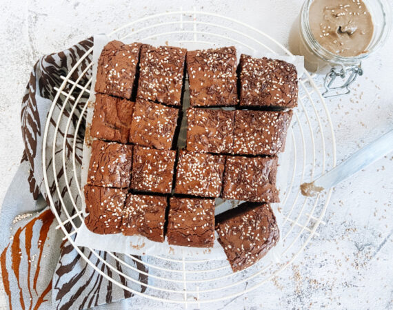 Brownie de tahini