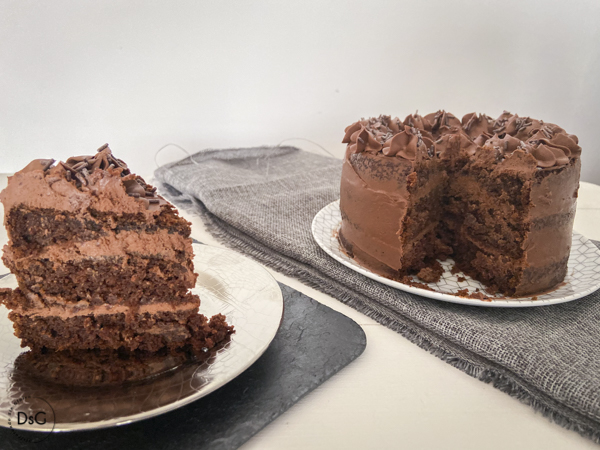 tarta de zanahoria chocolate y piña sin gluten